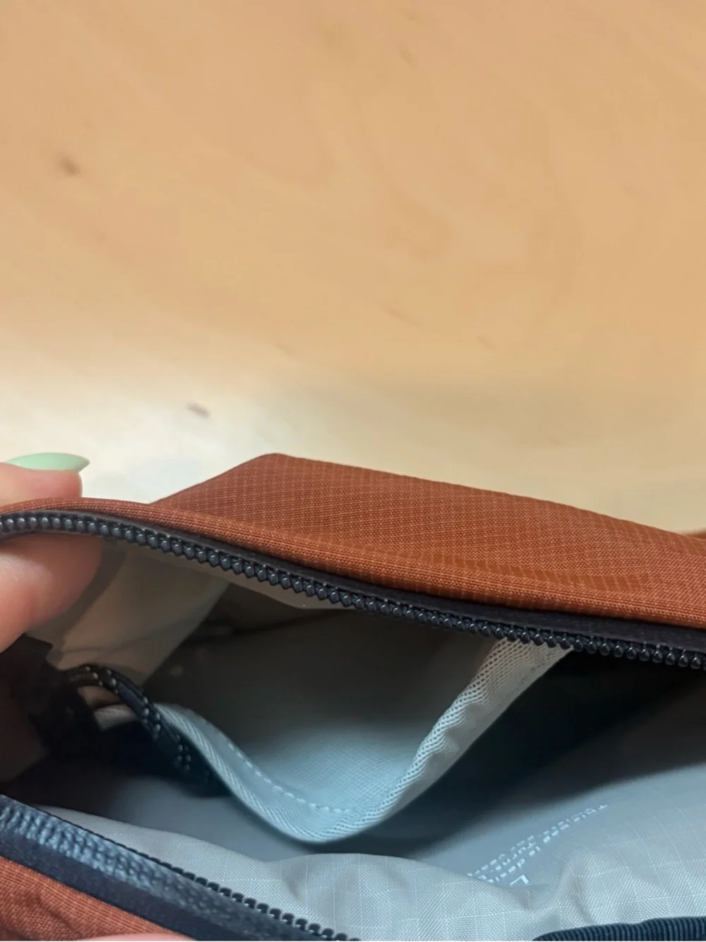 Bellroy Lite Belt Bag Clay Orange Grey Crossbody Fanny Pack 1.8L Lightweight - Picture 10 of 10